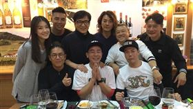  陳小春,鄭伊健,謝天華,錢嘉樂,林曉峰（圖／翻攝自陳小春微博）