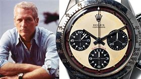 腕錶,手錶,勞力士,富藝斯,拍賣行,保羅紐曼,Paul Newman,Daytona （圖／翻攝自推特）