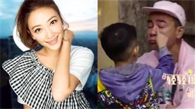 ▲應采兒發文回應陳小春哭。（合成圖／翻攝自應采兒IG、微博）