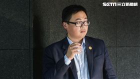 台北市政府發言人劉奕霆 圖／記者林敬旻攝