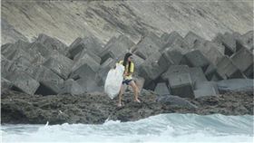 公德心,宜蘭,外澳,雙獅,垃圾,海灘,海邊　圖／翻攝自臉書
