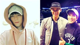 林書豪 蕭敬騰 合成圖/翻攝自蕭敬騰臉書 IG