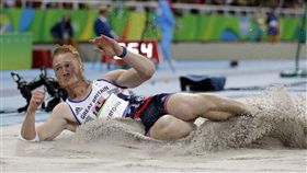 ▲Greg Rutherford為英國田徑老將，但對於2020東京奧運是否參賽，他與帶保留。（資料照／美聯社／達志影像）