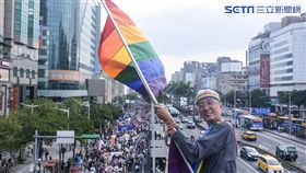 同志大遊行，祁家威 （圖／記者林敬旻攝影）