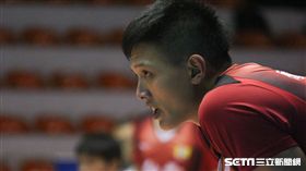 ▲詹旻翰今日表現受教練與隊長張善源肯定。（圖／記者蔡宜瑾攝影）