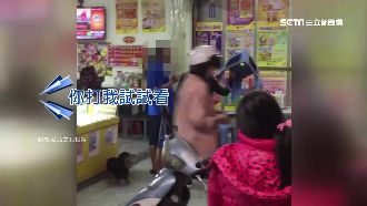 不滿醉漢吐二手菸　女彩券行摔椅推人
