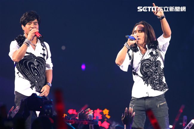 2017動力火車-跟動力合唱台北小巨蛋演唱會。（記者邱榮吉/攝影）