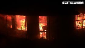 台北市延平北路五段、社子島公寓火警，造成賴家四口死亡。民眾提供