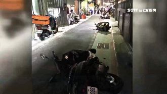 機車停紅線怕被開單躺著停？住戶解謎