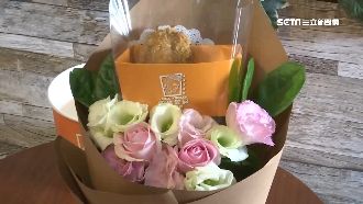 能吃又能拍！「炸雞捧花」吸引外國客