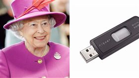 英國,女王,伊莉莎白二世,保安資料,暗網,USB,恐怖份子,恐攻　圖／翻攝自維基百科　