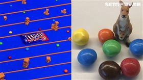 M&M’s巧克力,焦糖,糖果,辦公室。(圖／王劭瑜攝影)