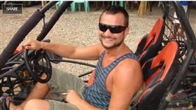 住進恐怖民宿被害的男子（圖／翻攝自澳洲世紀報）