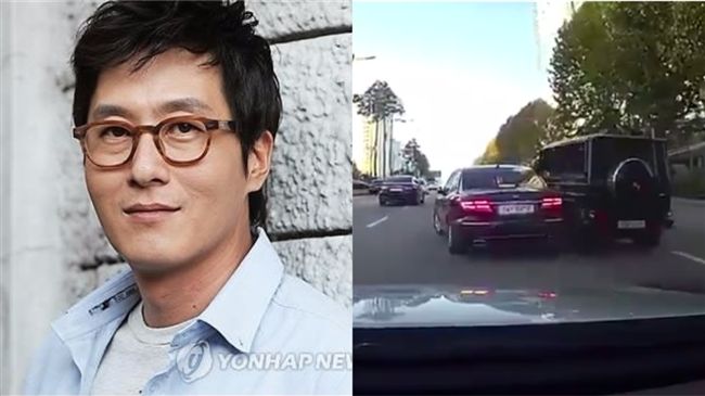 行車紀錄器曝光！金柱赫蛇行險撞大巴