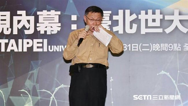 哽咽被虧「影帝」　柯又勵志一遍