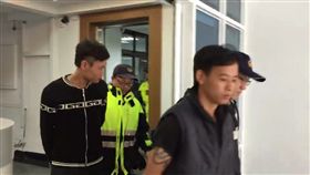 警方將毆人的移工移送法辦。（圖／翻攝畫面）