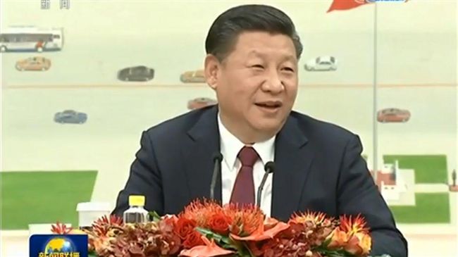 19大後　郭台銘、庫克一同見習近平
