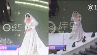 喬妹3扔捧花都失敗　宋仲基一旁笑歪