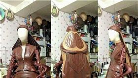 萬聖節,變裝,蟑螂裝,爆廢公社,小強　圖／翻攝自爆廢公社