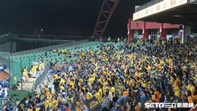 ▲洲際棒球場中信兄弟球迷。（圖／記者王怡翔）