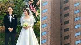 雙宋,宋仲基,宋慧喬,世紀婚禮,新羅酒店,粉絲 （圖／翻攝自章子怡微博、sports.khan）