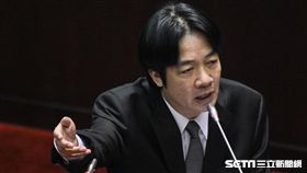 行政院長賴清德27日前往立法院接受備詢 圖／記者林敬旻攝