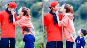 陳小春,應采兒,小小春,爸爸去哪兒/翻攝自微博