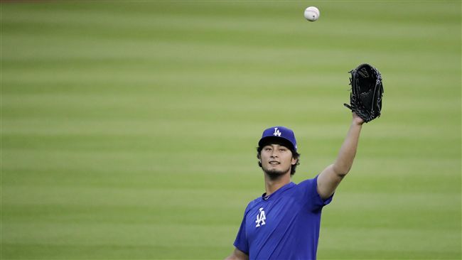達比修有第7戰賽前　媒體問大谷翔平