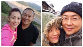 柯以柔,郭宗坤（合成圖／翻攝自柯以柔、郭宗坤臉書）