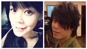 董事長樂團阿吉、何欣穗，合成圖／翻攝自臉書