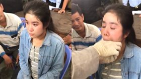 師父深插喉嚨　聾啞少女奇蹟恢復聽力／Just Andrew臉書