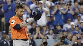 Yuli Gurriel向達比修有致歉。（圖／美聯社／達志影像）