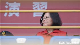 小巨蛋台北世大運反恐演練，總統蔡英文蒞臨視導 圖／記者林敬旻攝