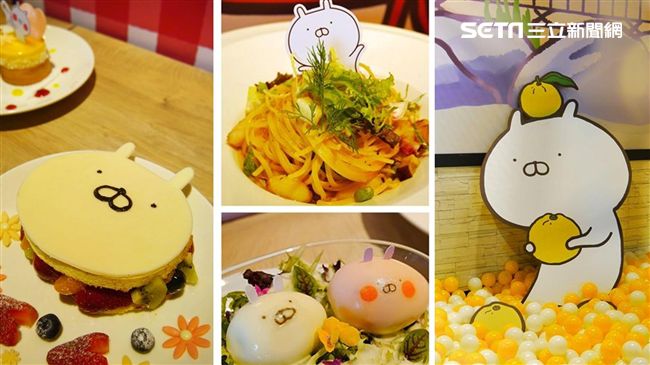兔丸期間限定餐廳來了　造型蛋糕超萌