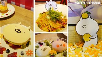 兔丸期間限定餐廳來了　造型蛋糕超萌