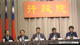行政院會會後記者會。（記者盧素梅攝）