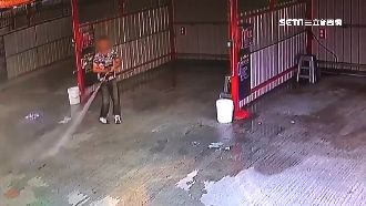 高壓水槍狂灌設備　屁男害業者損2萬