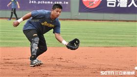 中信兄弟內野手陳江和。（圖／記者王怡翔攝）