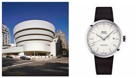 MIDO美度表，古根漢美術館，手錶