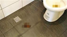 超商,廁所,奧客,大號,拉屎,地上　圖／翻攝自臉書爆料公社