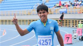 ▲魏泰陞傷後復出，以10秒68完成全中錦二連霸。（圖／記者蔡宜瑾攝影）
來源 記者