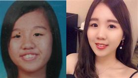 恐龍妹倒追冰山學長，7年後兩人結婚生子生活幸福美滿。（圖／翻攝談談網、Dora Kong臉書）