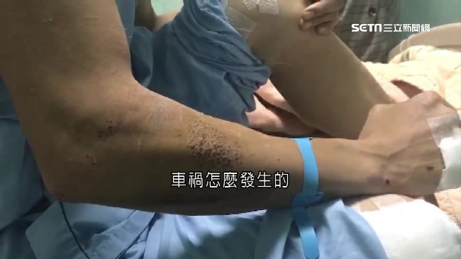 自撞轎車前平安符斷　清潔員疑卡到陰