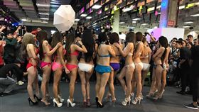 2017 TSE 台灣寫真博覽會,花絮,工作人員,顏值,爆表　圖／記者廖福生攝影