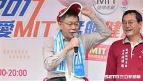 柯文哲艋舺走讀　北市府提供