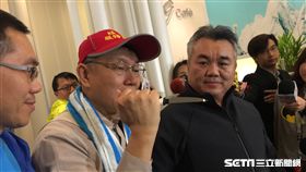 柯文哲艋舺走讀/防刺衣 盧冠妃攝