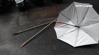 5公斤鋼筋從天降　撐傘婦恐腦震盪