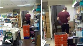 便利商店,超商,全家,尿尿,亂闖,撒尿
（圖／翻攝自爆料公社）