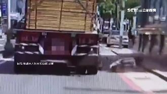 道路縮減碰撞　女騎士遭聯結車輾斃
