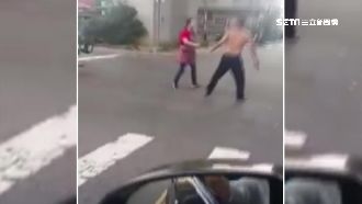 霸氣大嬸救老公　制伏持刀砍人醉房東